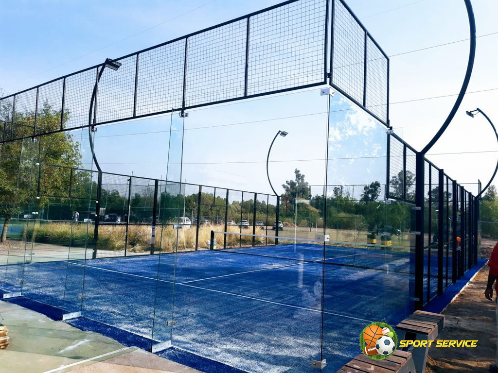 Avances 1 Cancha de Padel SemiPanoramicas Santiago de Querétaro Querétaro  Tie-Break Padel - Construcción de Canchas de Padel en Todo Mexico